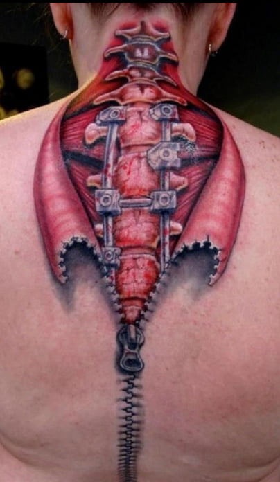 Tattoo idea for Spinal Cord Stim Incision : r/ChronicPain