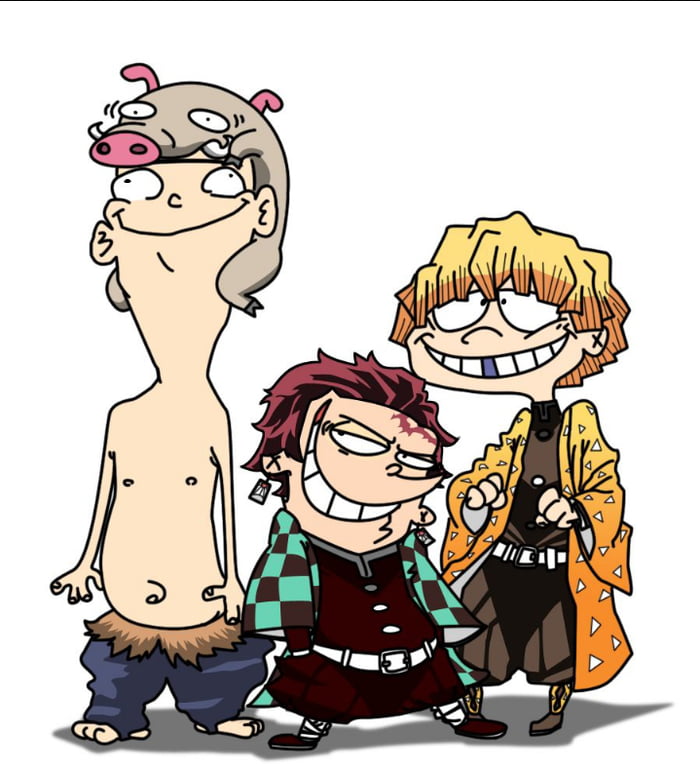Some crossover art I made - 9GAG