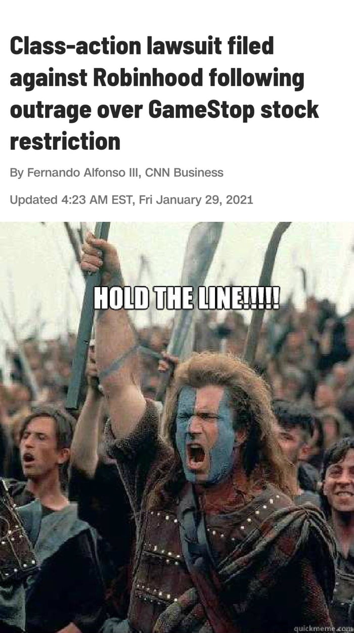 We Can Actually Win Just Hold The Line 9gag