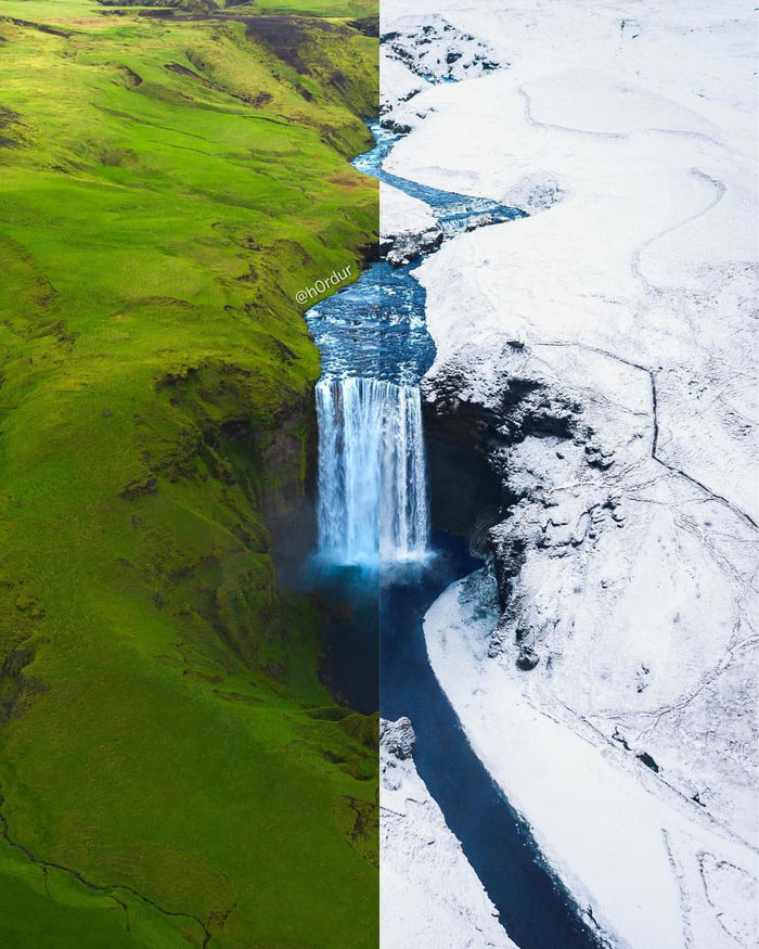 Winter Vs Summer In Iceland 9GAG   AzMYd2B 700b 