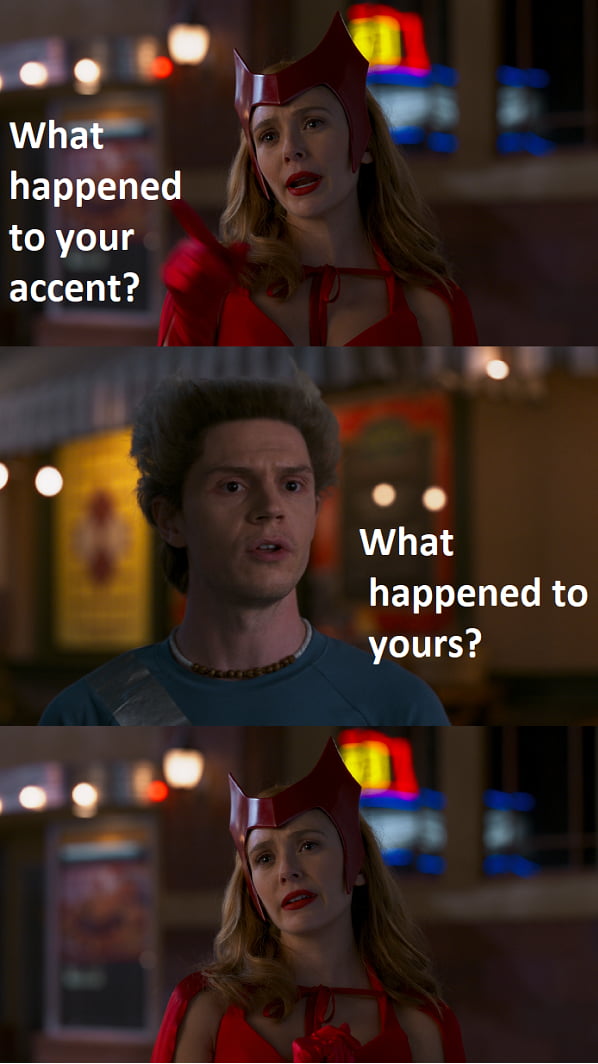 Wanda's accent 9GAG