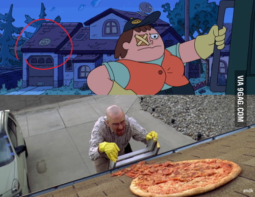 Breaking Bad Reference In Clarence 9gag