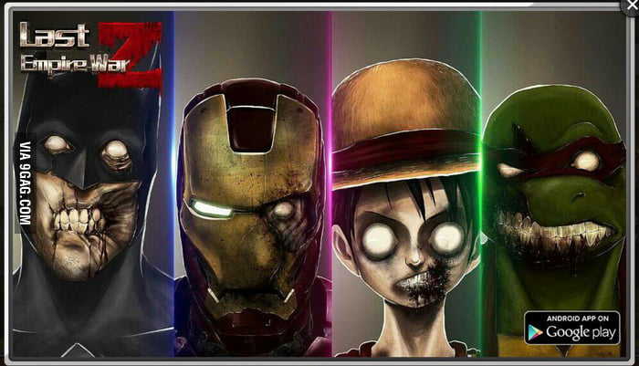 When DC, MARVEL, and shonen JUMP collaboration - 9GAG