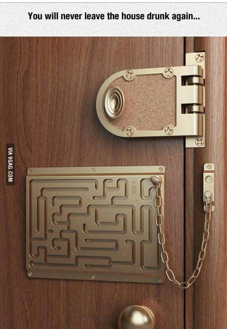 Cool Door Lock 9gag