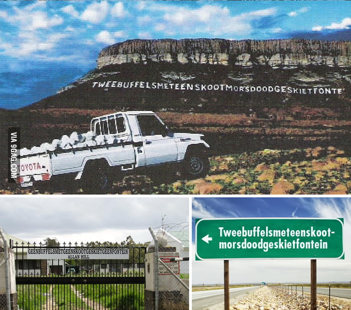 So this is a place in South Africa