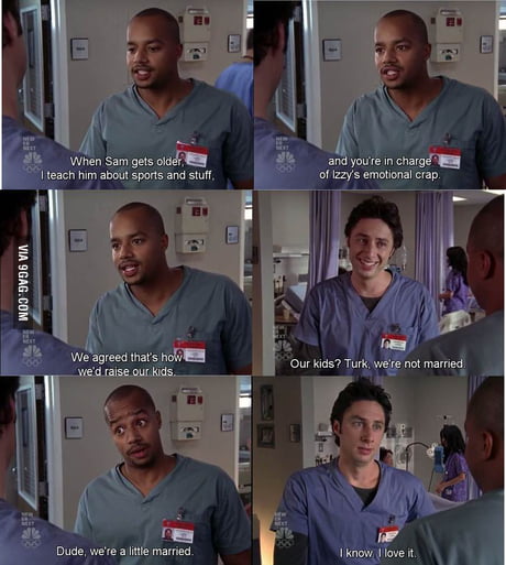 Turk And Jd Best Bromance Ever 9gag