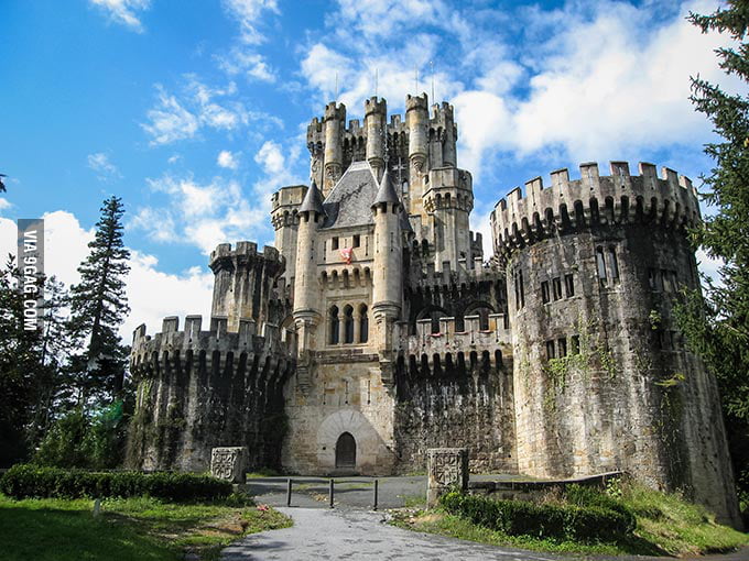 Butron Castle Basque Country, Spain. Currently on sale for 3.5 million