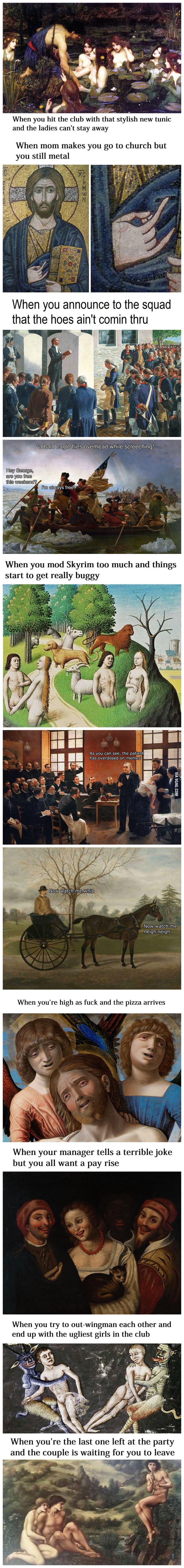 Classical Art Memes Latest Part 1 9gag