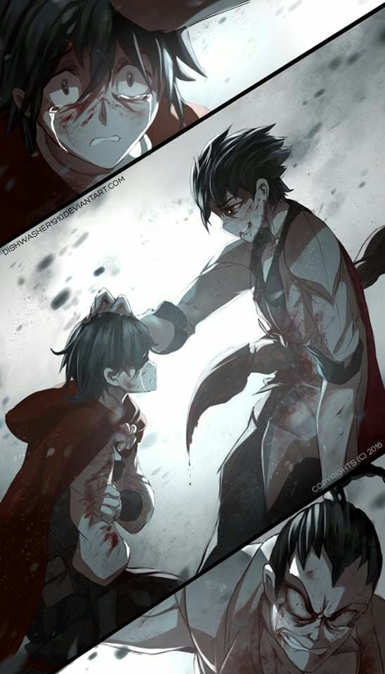 Qrow Saves Ruby But Shit That S Some Good Fanart 9gag
