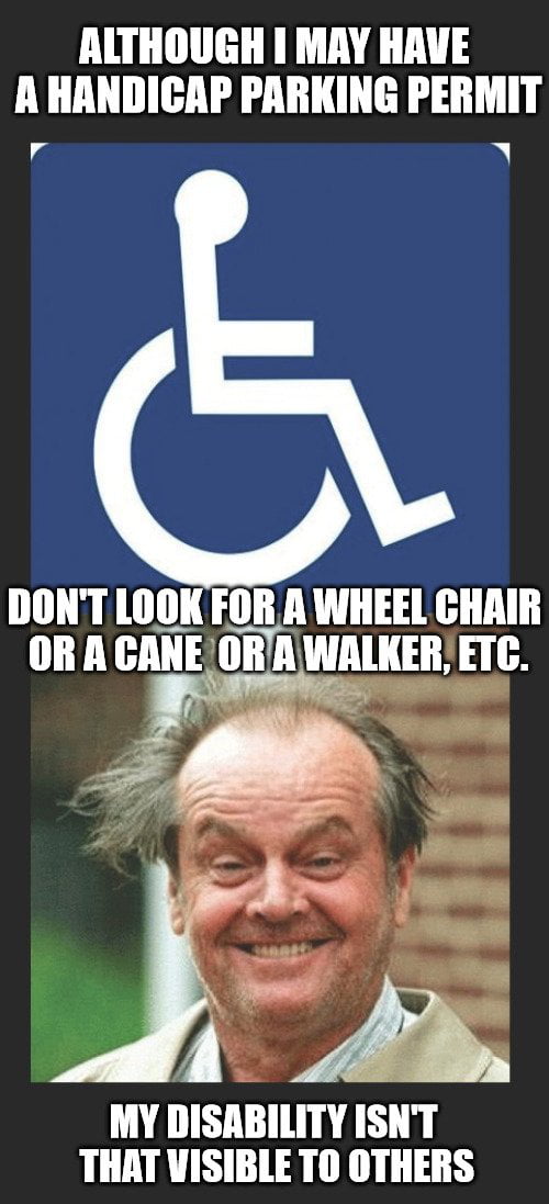 Handicap Parking Permit 9GAG