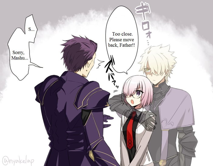 The struggle of Sir Lancelot who's trying to reconnect with his son {Galahad, Lancelot [Saber