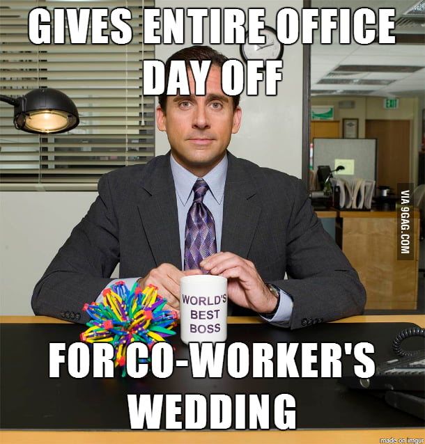 The real Good Guy Boss - 9GAG