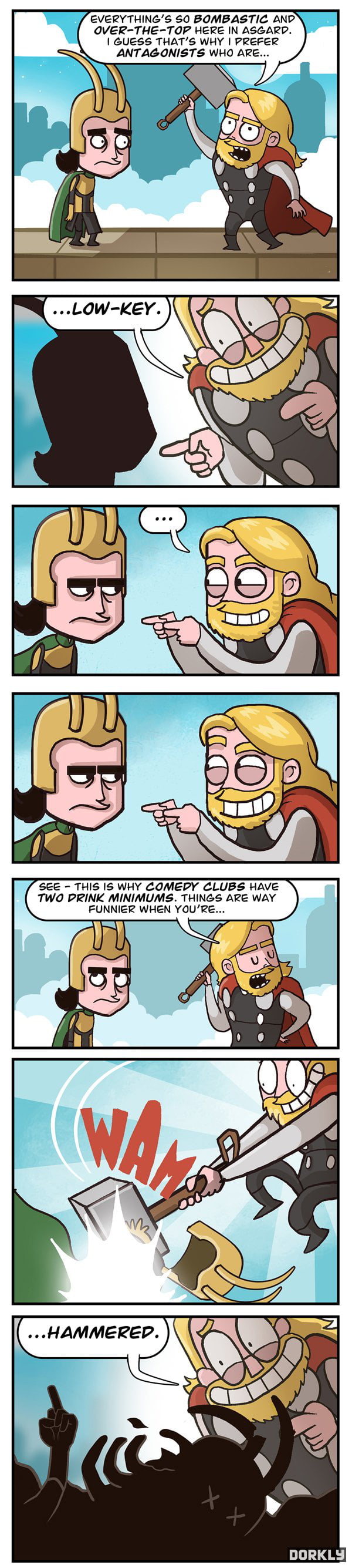 Oh stop it Thor - 9GAG