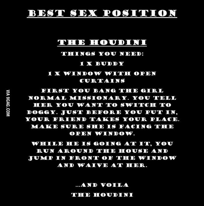 Houdini sex position