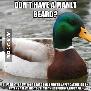 For all you patchy beard guys out there. - 9GAG