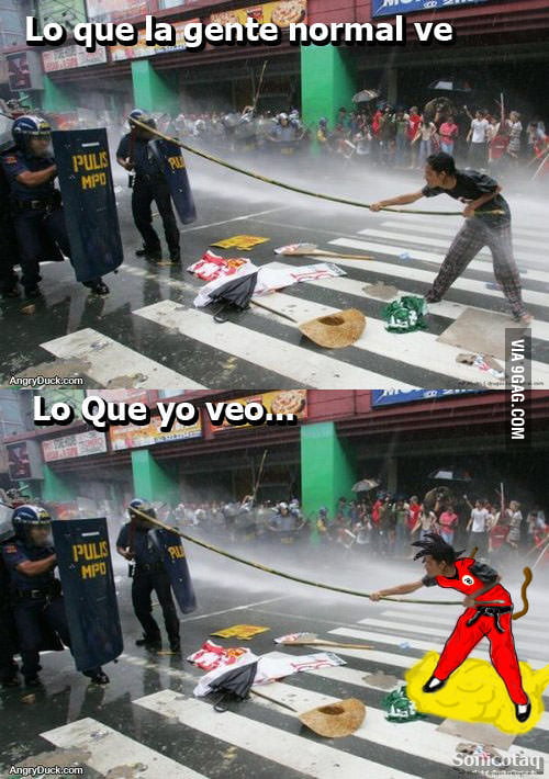 How I see things in my head. 9GAG