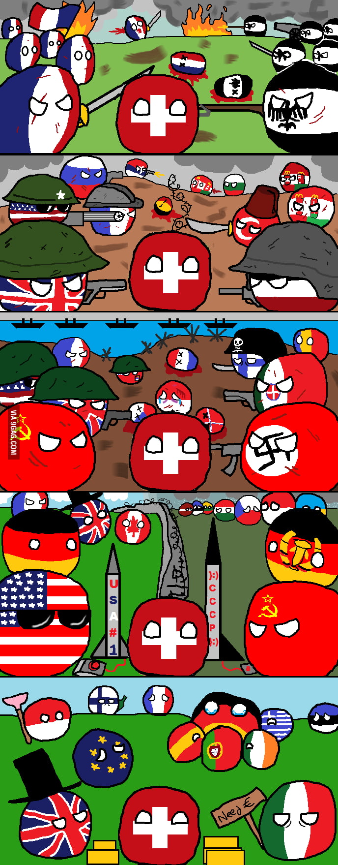 Switzerland throughout history - 9GAG