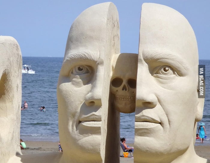 Revere Beach 2013 National Sand Sculpting Festival 9GAG