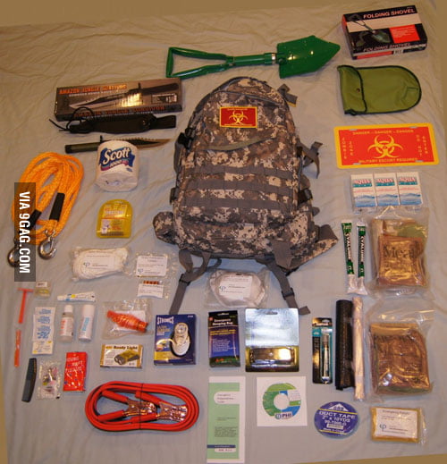 They A Real Zombie Survival Kit 9gag They A Real Zombie Survival Kit