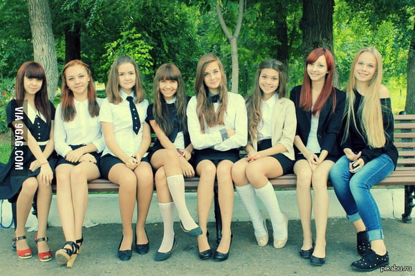 Cute Russian School Girls 9GAG