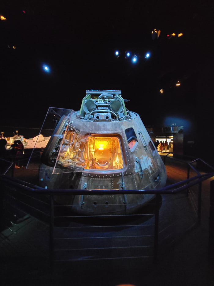 Apollo 17 Command Module at Space Center Houston - 9GAG