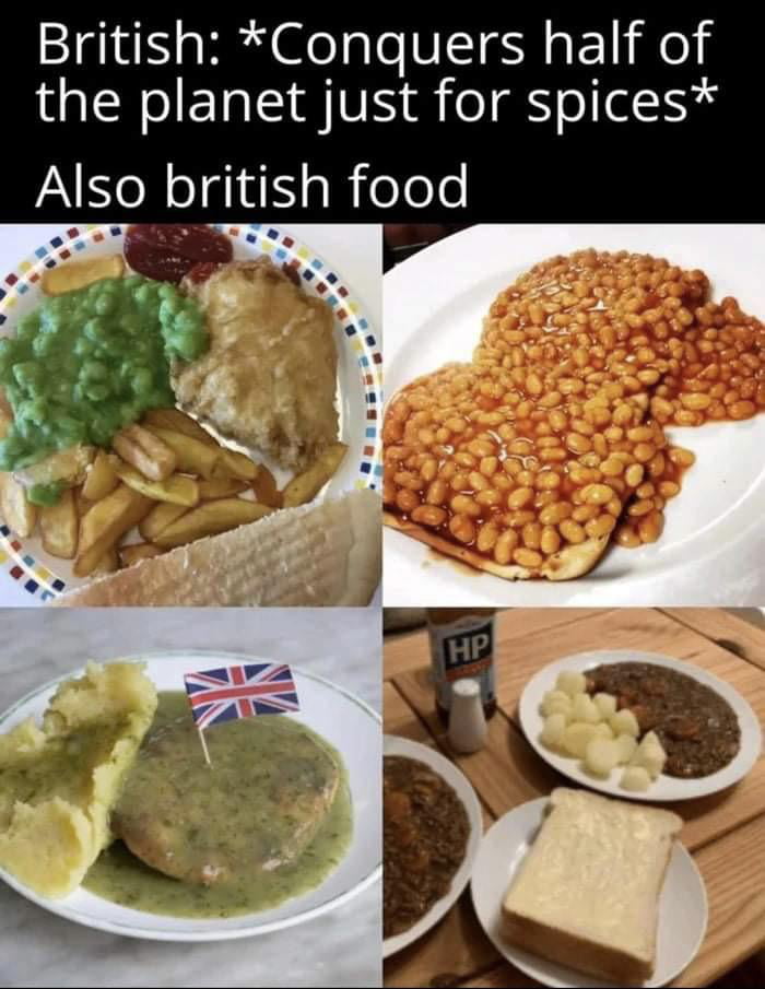 British Food Vs American Food Reddit