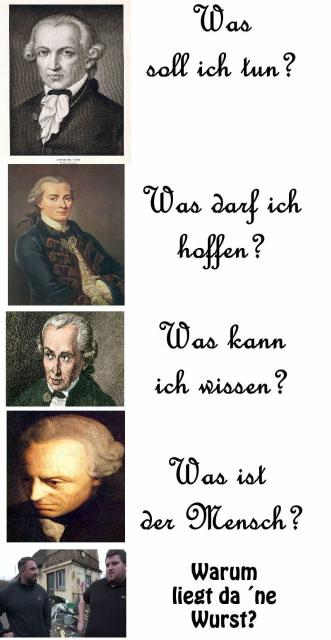 Philosophie ist richtig und wichtig. 9GAG