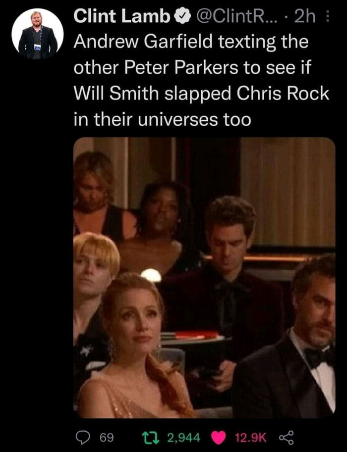 In my universe, Kanye's the one who slapped Chris for making the fish