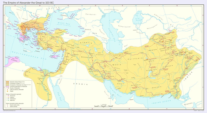 Empire of Alexander the Great, 320 BC - 9GAG