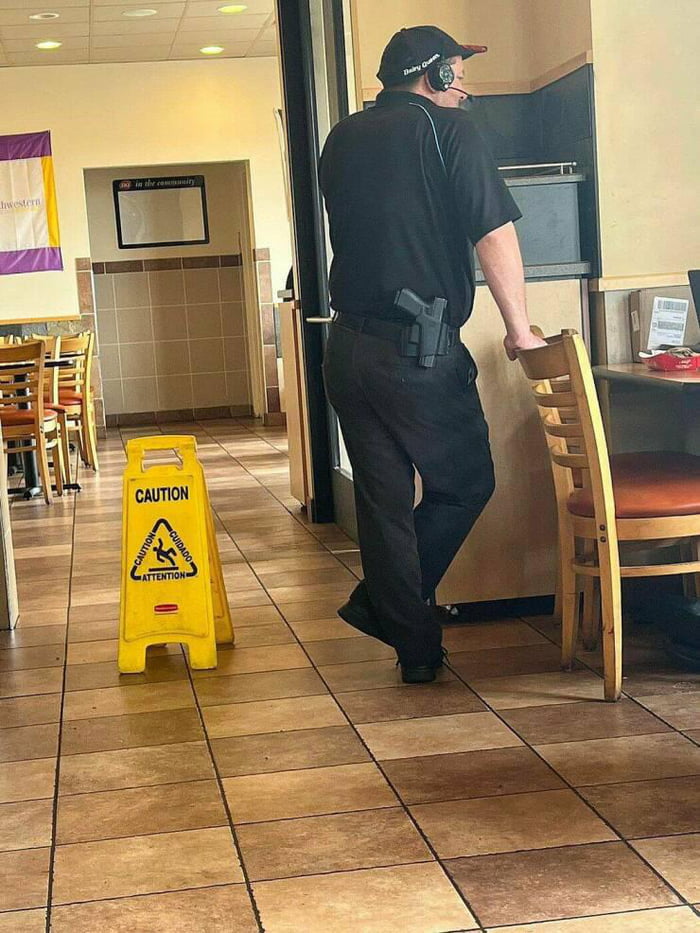 Open Carry Dairy Queen Worker. 9GAG
