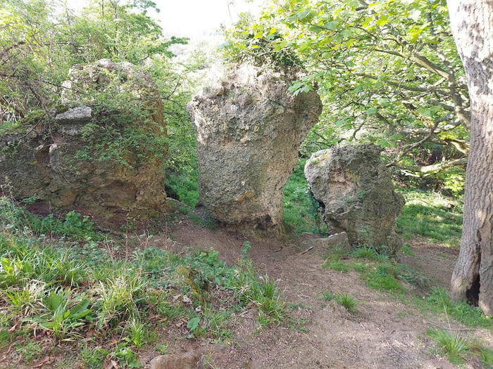 The King and Queen Stones, Bredon Hill. Likely the inspiration for the