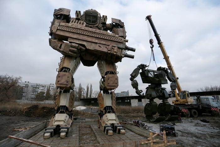 Ukrainian robots - more in comments - 9GAG