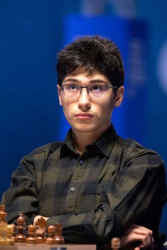 Alireza Firouzja an Iranian chess player who left iran and started playing  as French because they stopped him from playing against a Zionist player,  now he refuses to play against a Russian