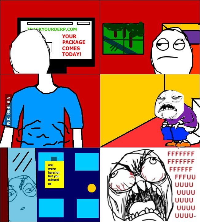 Package rage - 9GAG