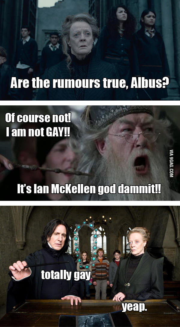 Are the rumors true, Albus? - 9GAG