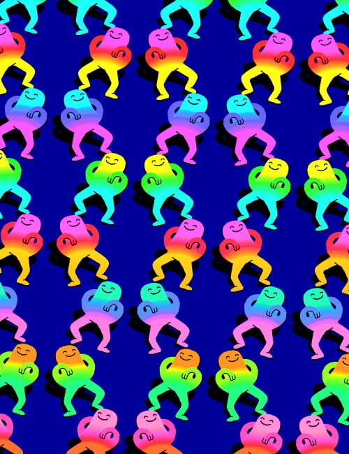 I found a weird gif that is oddly relaxing - 9GAG