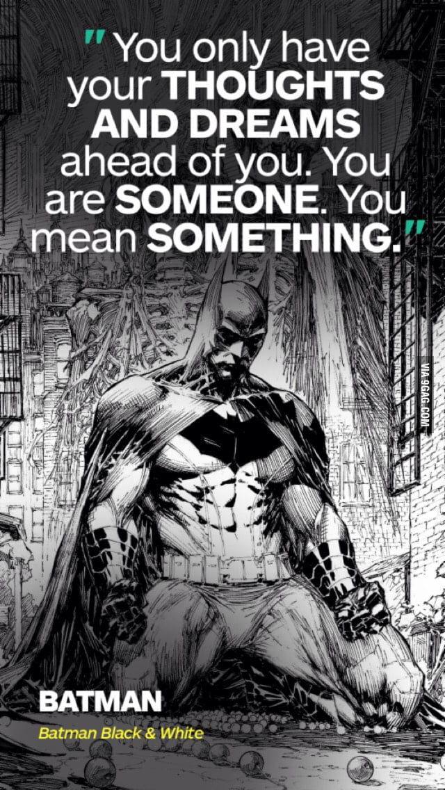 One of the best batman quotes - 9GAG