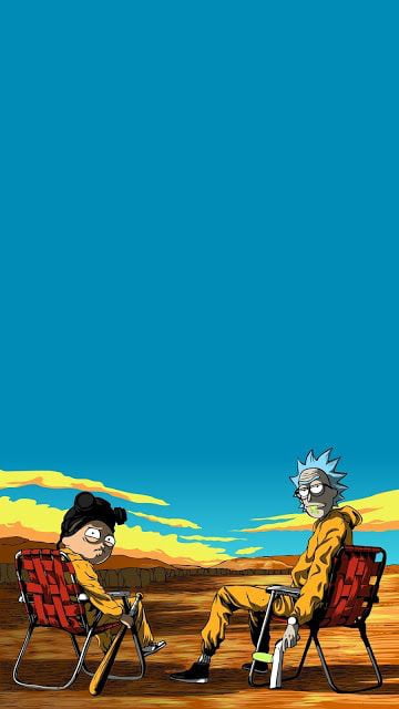 Rick & Morty iPhone wallpaper - 9GAG