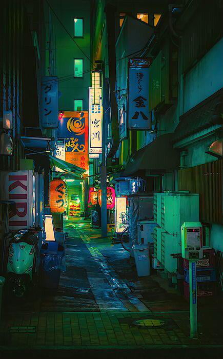 Tokyo Alley Aesthetic - 9GAG