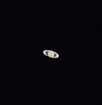 Shot My First Photo Of Saturn Trough My Telescope A Lot Of Things To Learn But I M Happy With The Result 9gag