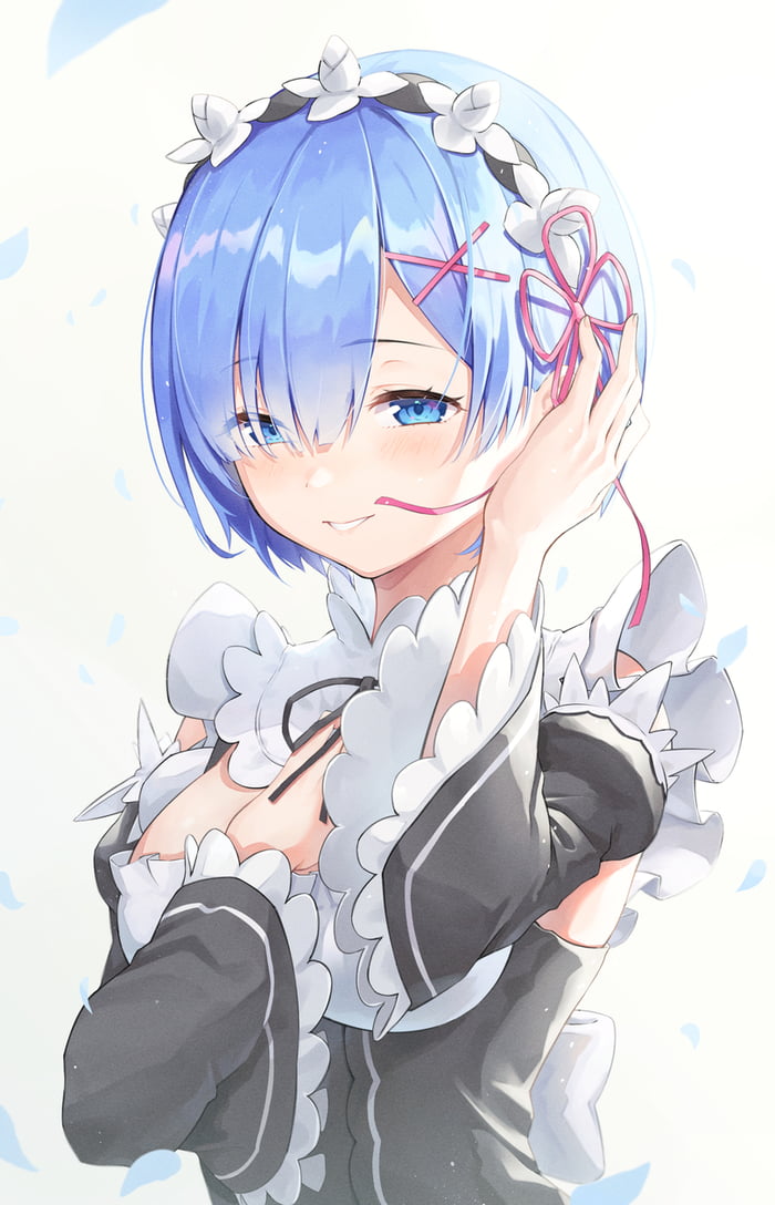 Rem smiles at you - 9GAG