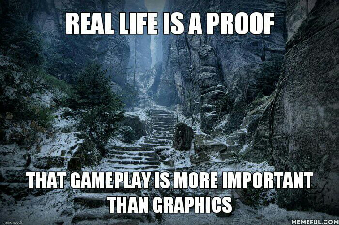 What game has the best gameplay in your opinion. - 9GAG