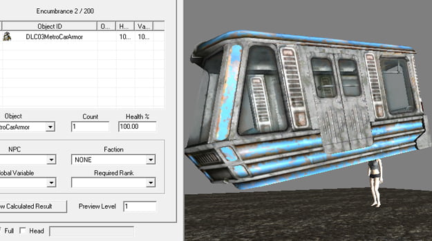 A train in Fallout 3 is actually an NPC wearing a train hat - 9GAG