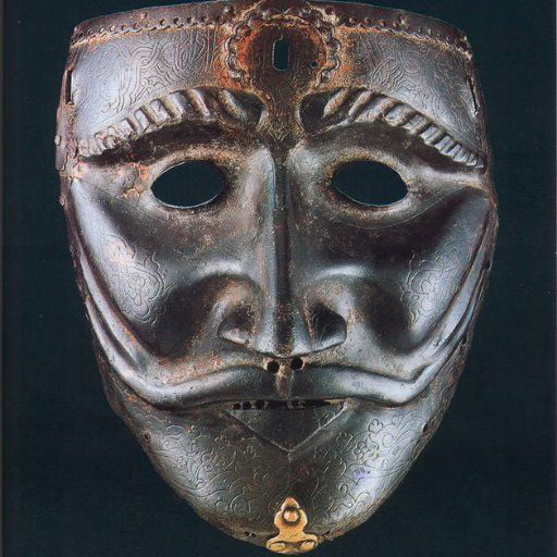 800 AD, War Mask of the Kıpchak Turks.(Turkish Khaganate) Anonymous ...