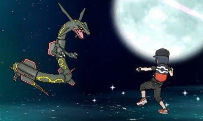 Shiny Rayquaza (Ultra Moon)