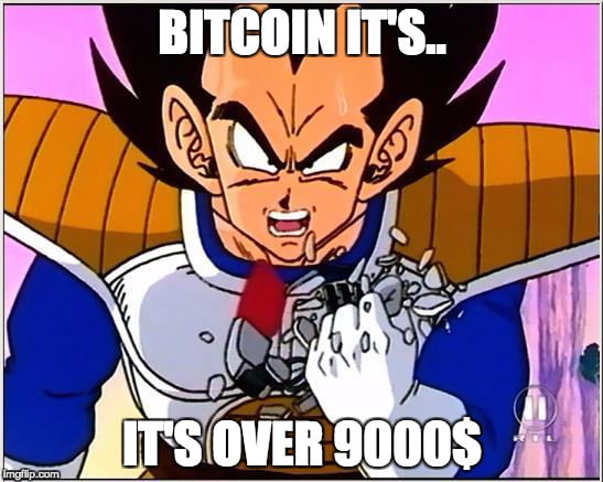 its over 9000 bitcoin