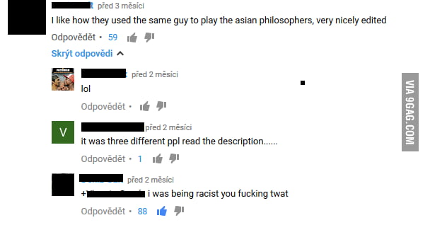 Sometimes I love the youtube comments - 9GAG