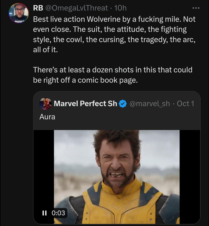Hugh Jackman can be Wolverine till he's 90 ... - 9GAG
