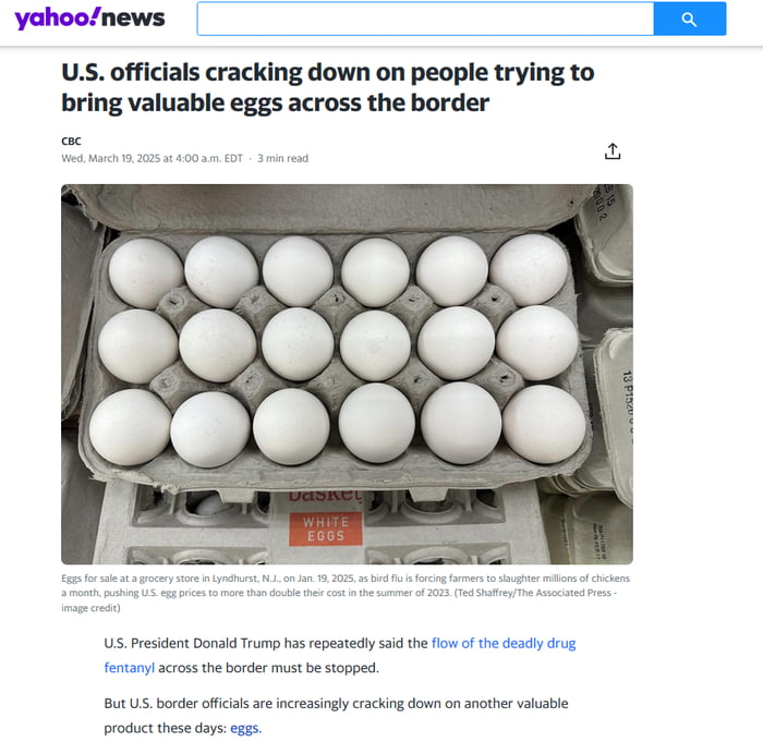 They do have an eggs problem. - 9GAG