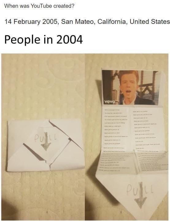 Rick roll - 9GAG